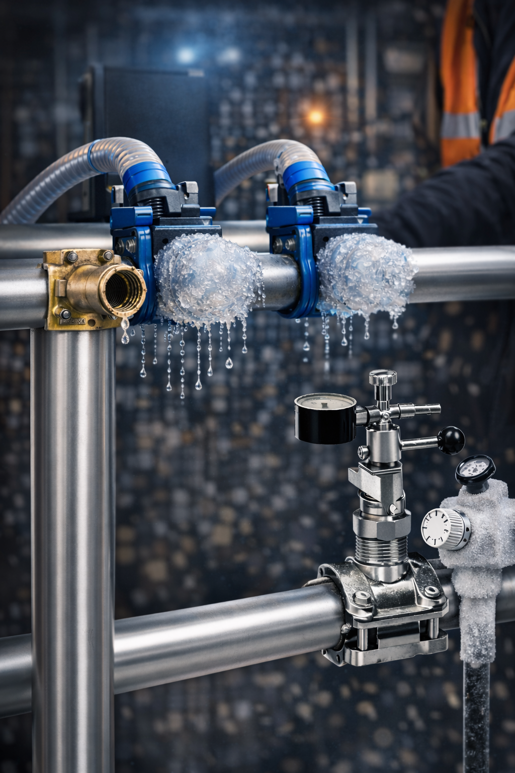 Rörfrysning utan driftstopp