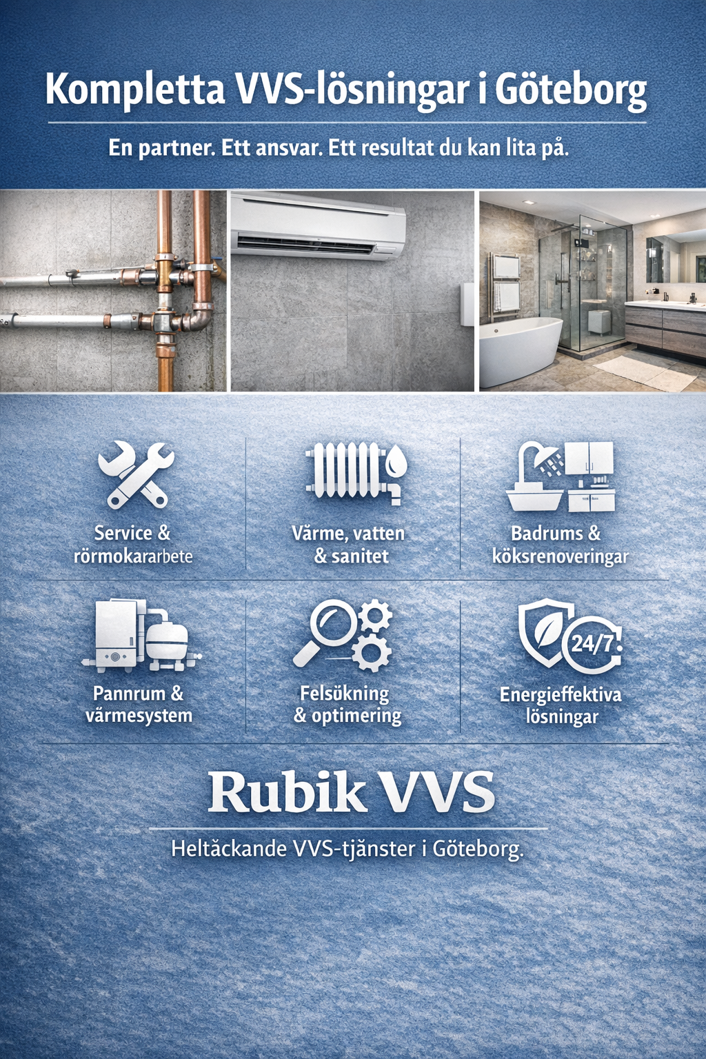 Din partner för kompletta VVS-lösningar i Göteborg