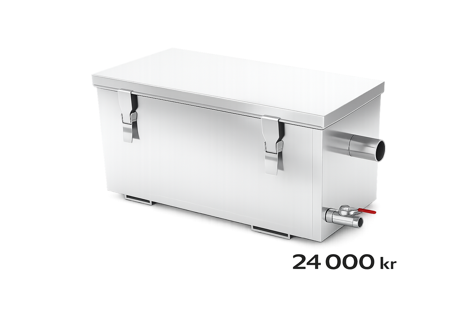 Fettavskiljare i Rostfritt Stål för Restauranger