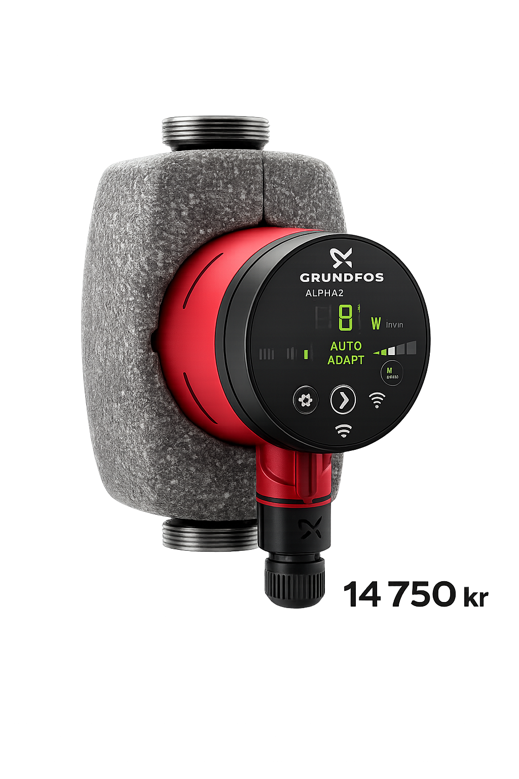 Grundfos ALPHA2 Cirkulationspump – Energieffektiv värme- och kylpump | 14 750 kr