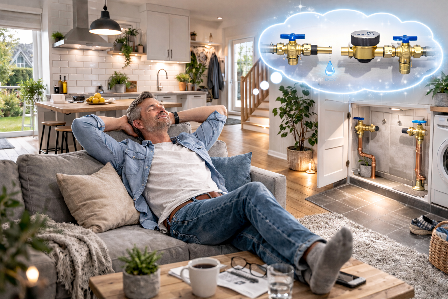 Säker vattenmätning i hemmet med modern vattenmätarkonsol