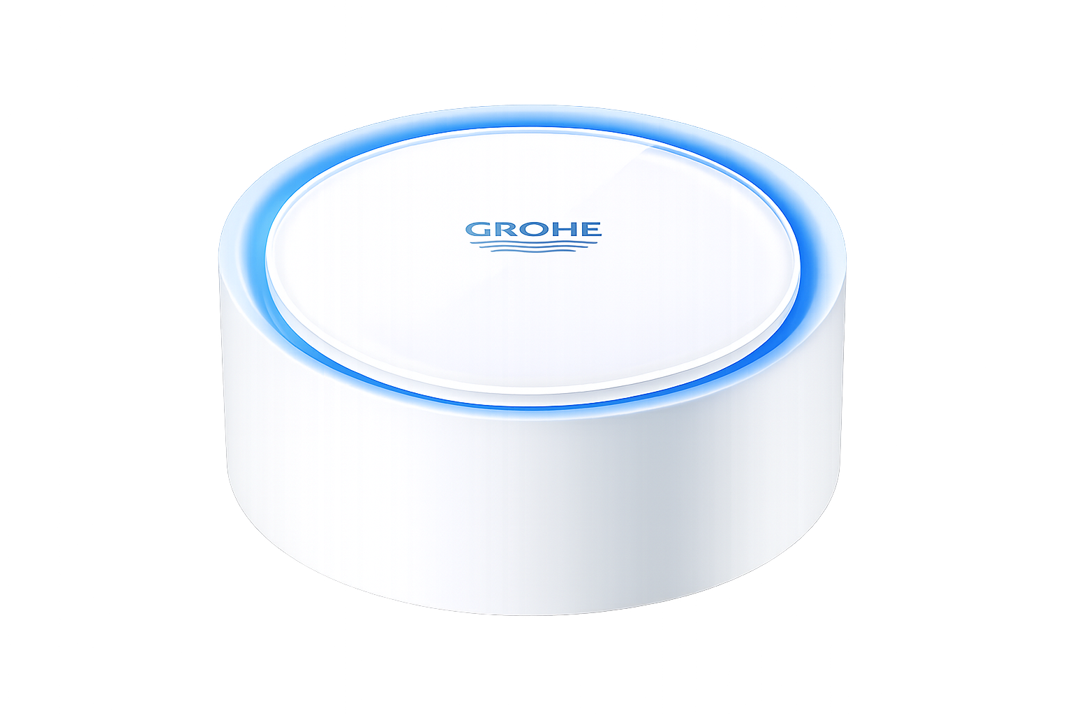 GROHE Sense – intelligent läckagedetektering med temperatur- och fuktövervakning för ett tryggare hem.